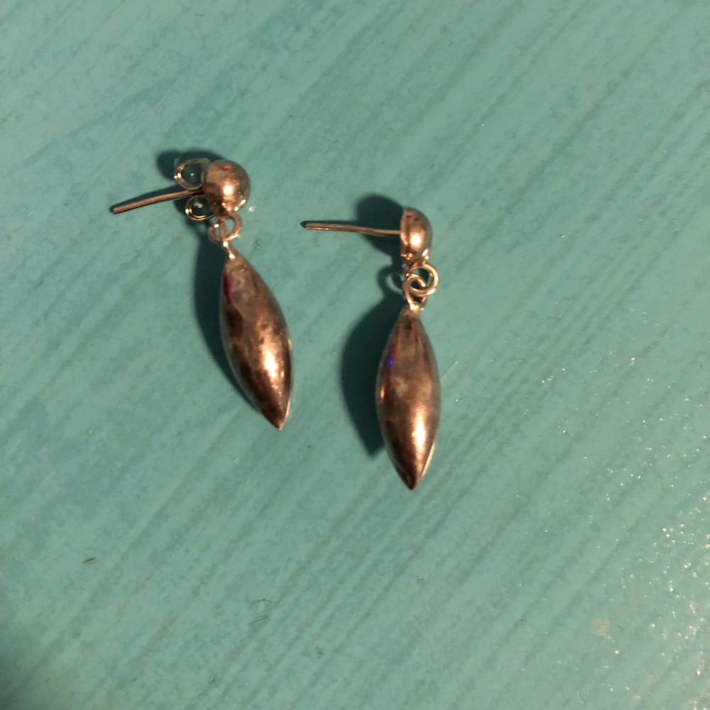 Vintage sterling Silver dangle earrings